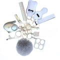 Grey Self-defense Alarm Keychain